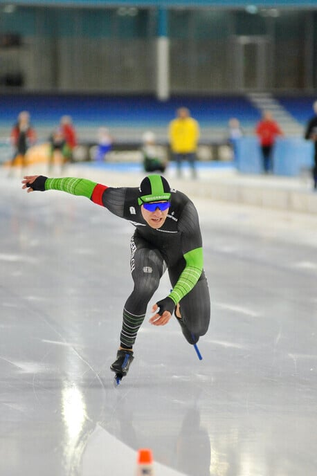Uniek voor Stokvisdennen, 2 schaatsers naar de World Cup wedstrijden - Foto: Ingezonden foto