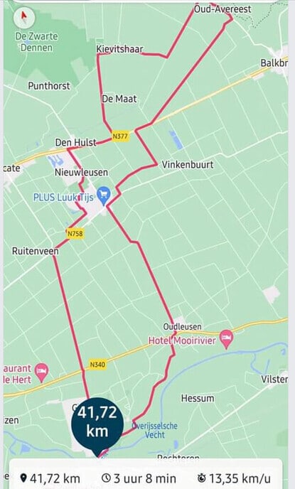 Beleef Nieuwleusen komt met fietsroute Vecht-Reest - Foto: Ingezonden foto