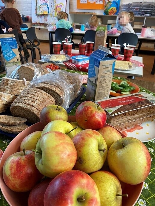 Lokaal en biologisch schoolontbijt - Foto: Ingezonden foto