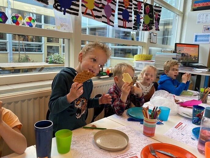  Lokaal en biologisch schoolontbijt - Foto: Ingezonden foto