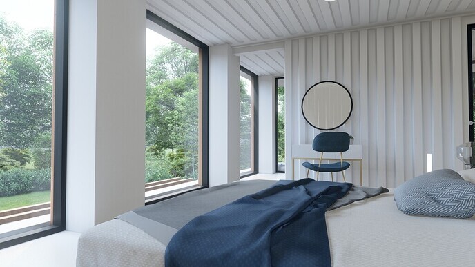 Weer een villa klaar voor transport - Foto: Eigen geleverde foto