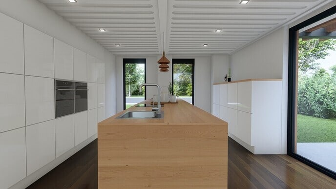 Weer een villa klaar voor transport - Foto: Eigen geleverde foto