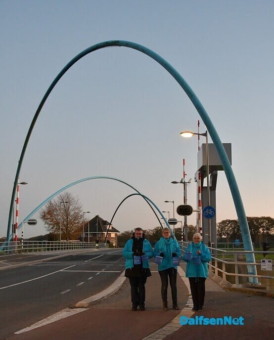Dalfsen kleurt elke dag blauw - Foto: Johan Bokma