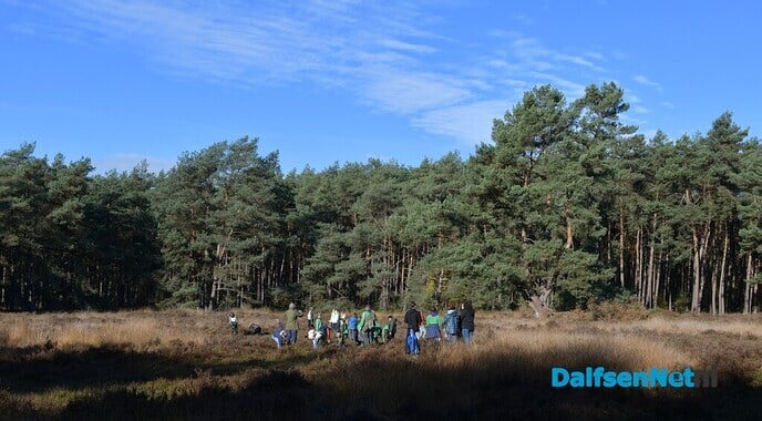 Prachtig weer tijdens de Natuurwerkdag - Foto: Johan Bokma