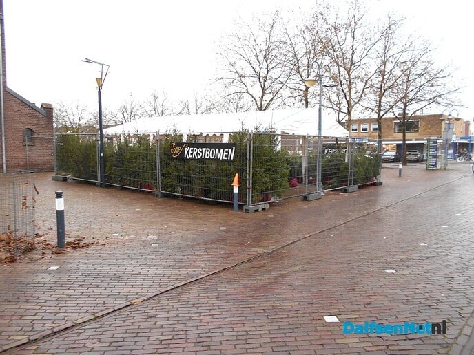 Aanvoer van kerstbomen is begonnen