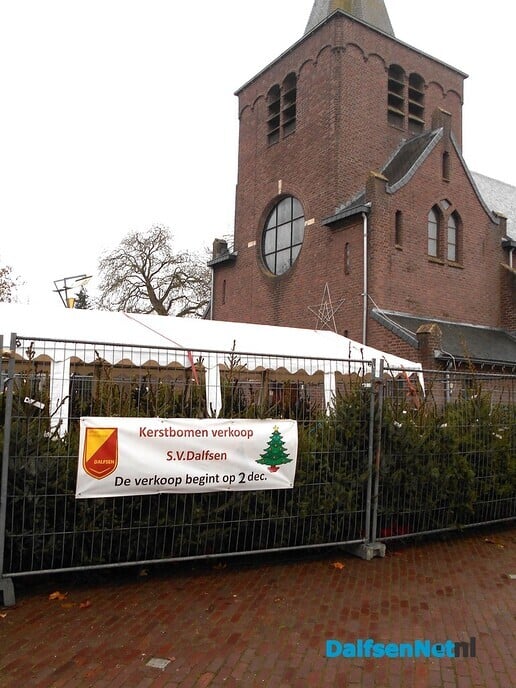 Aanvoer van kerstbomen is begonnen