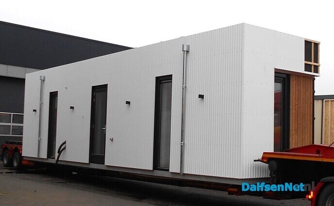Weer een villa klaar voor transport