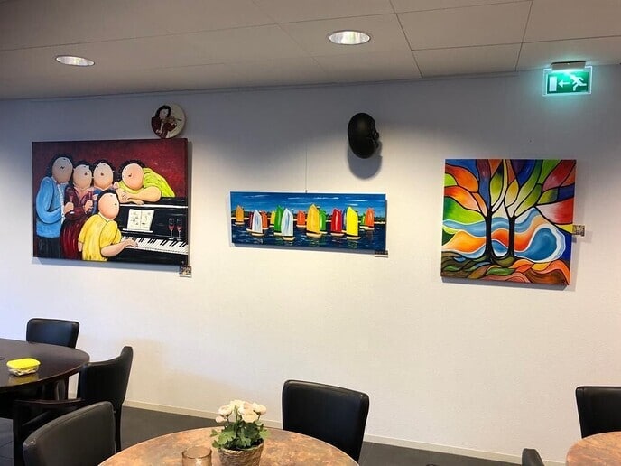 Nieuwe expositie in de Wiekelaar - Foto: Ingezonden foto