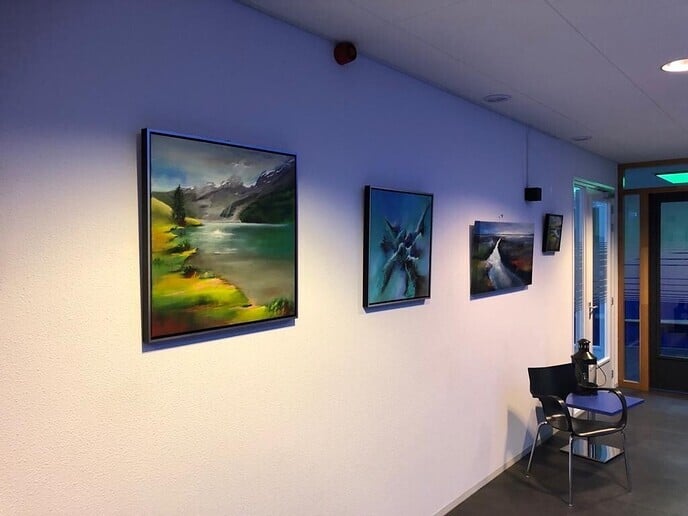 Nieuwe expositie in de Wiekelaar - Foto: Ingezonden foto