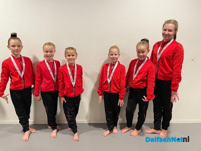 Gym Ver. Nieuwleusen start seizoen uitstekend - Foto: Ingezonden foto