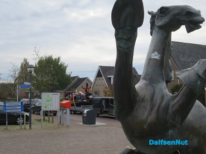 De Pieten waren de weg kwijt naar Hoonhorst - Foto: Wim