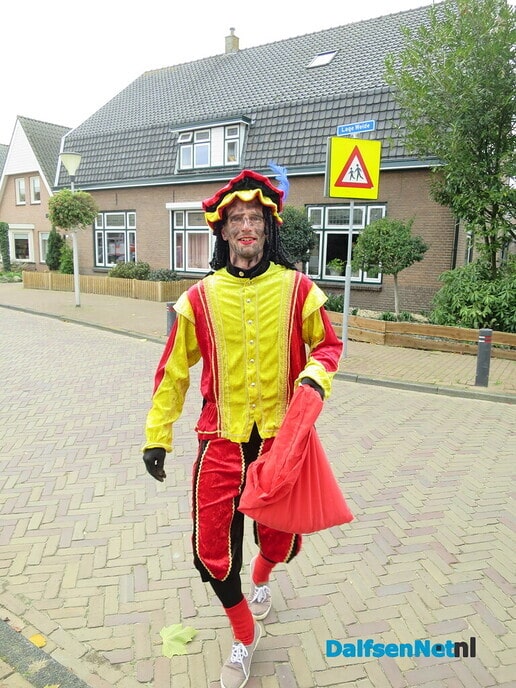 De Pieten waren de weg kwijt naar Hoonhorst - Foto: Wim