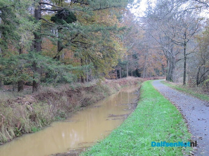 Ochtendrood: brengt water in de sloot - Foto: Wim