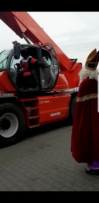 Pieten nemen 30 meter lange verreiker in beslag - Foto: Eigen geleverde foto