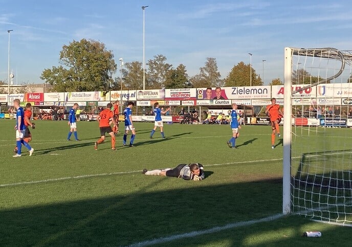 Belangrijke overwinning voor S.V. Nieuwleusen - Foto: Ingezonden foto