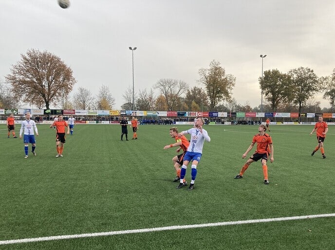 Zwaar bevochten overwinning voor S.V. Nieuwleusen - Foto: Ingezonden foto