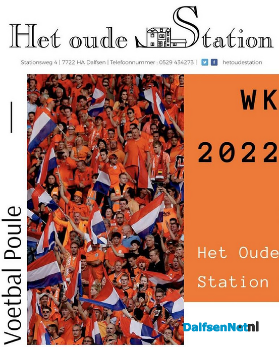 Het Oude Station voetbalpool