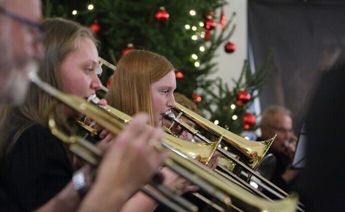 Kerstconcert en afsluiting clinics Polyhymnia - Foto: Ingezonden foto