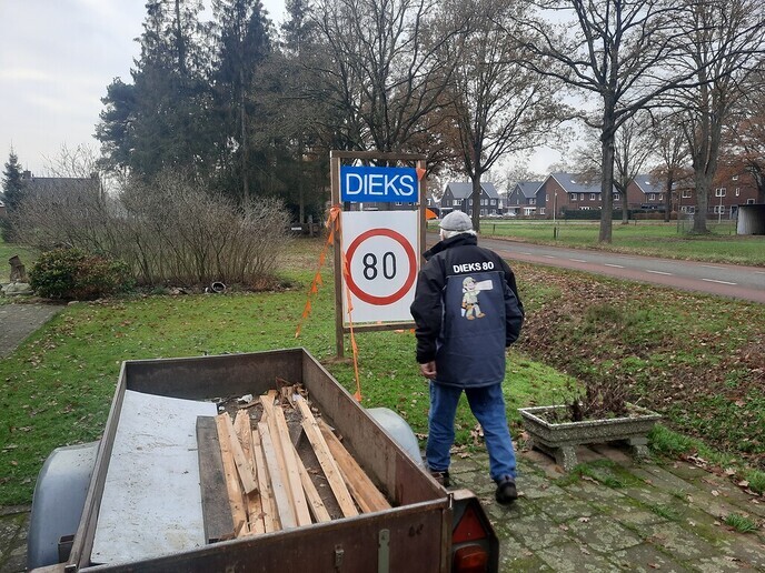  Dieks is 80 - Foto: Gruune Jopie