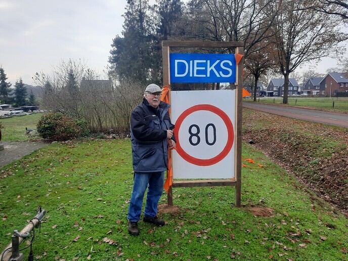  Dieks is 80 - Foto: Gruune Jopie