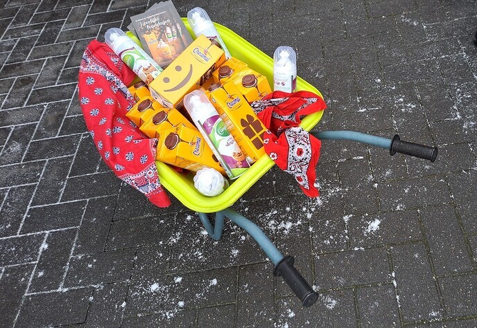 Melkveehouders trakteren - Foto: Ingezonden foto