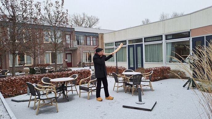Melkveehouders trakteren - Foto: Ingezonden foto