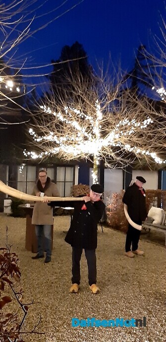 Midwinterhoorn blaastreffen: Dalfsen deed ook weer mee - Foto: Ingezonden foto