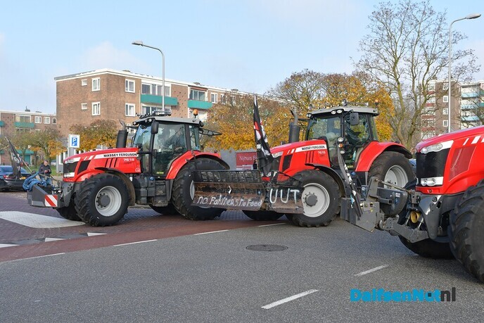 Ultimatum voorbij, de boeren zijn het zat! - Foto: Johan Bokma