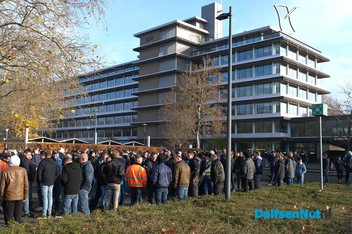 Ultimatum voorbij, de boeren zijn het zat! - Foto: Johan Bokma