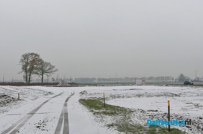 Nieuw tankstation garage Lindeboom weer een stap dichterbij - Foto: Johan Bokma