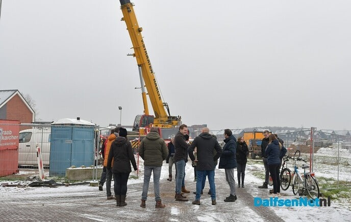 Kick-off van 10 CPO starterswoningen Nieuwleusen - Foto: Johan Bokma