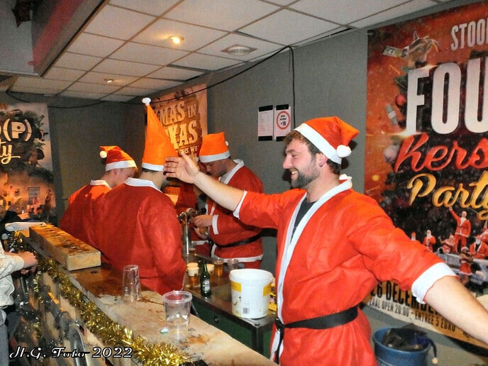 Stoornis Kerst party weer groot succes