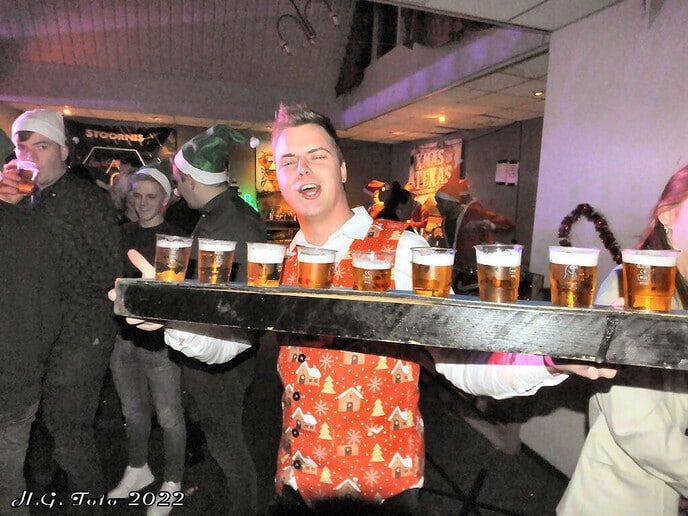 Stoornis Kerst party weer groot succes