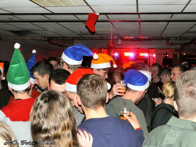 Stoornis Kerst party weer groot succes
