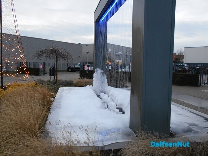 Hier was het nog wel winter vandaag