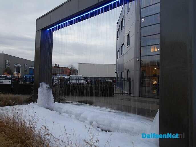 Hier was het nog wel winter vandaag