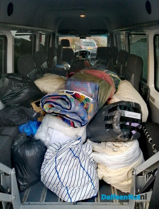 Transport Slaapzaktie Oekraïne - Foto: Ingezonden foto