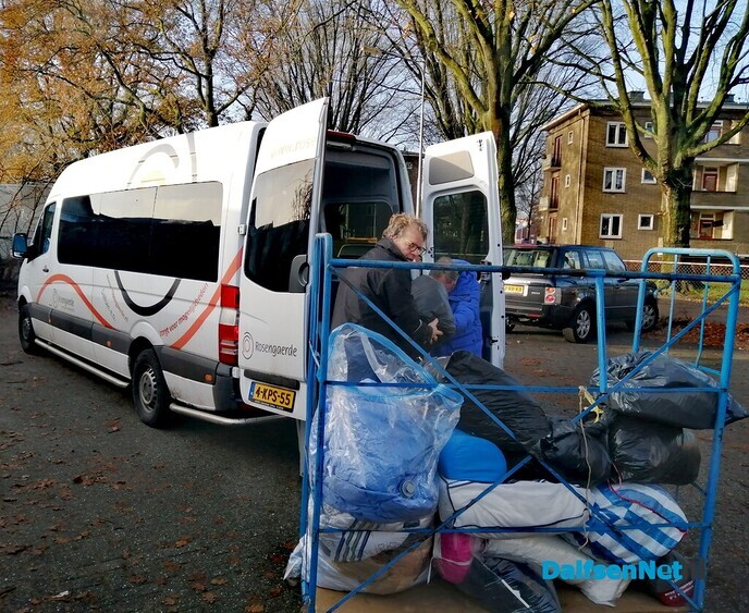 Transport Slaapzaktie Oekraïne - Foto: Ingezonden foto