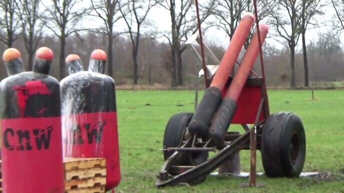Carbid schieten regio Dalfsen (video)