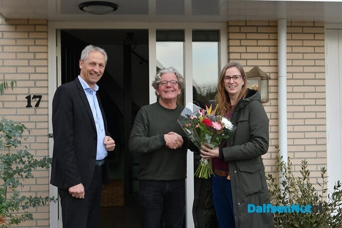 Bloemen voor vrijwilligers! - Foto: Ingezonden foto