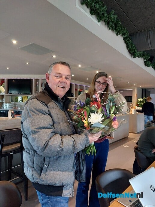 Bloemen voor vrijwilligers! - Foto: Ingezonden foto