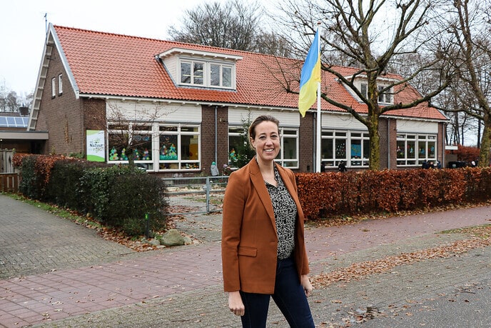 Onderwijsinspectie vol lof over Oekraïne School in Vilsteren - Foto: Ingezonden foto