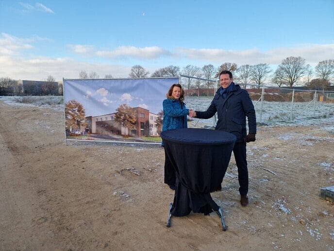 Rosengaerde tekent huurovereenkomst nieuw verpleeghuis - Foto: Eigen geleverde foto