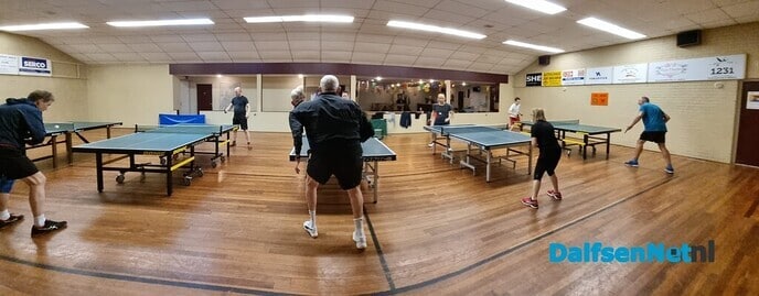 Kennismakingscursus tafeltennis gestart, - Foto: Ingezonden foto
