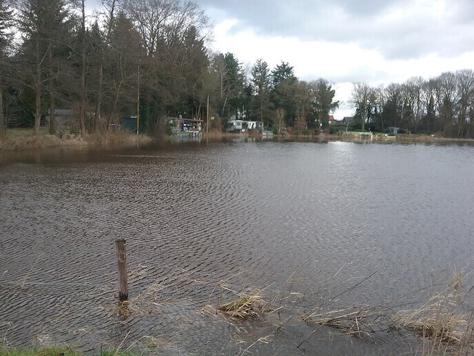 Het zakkende water - Foto: Ingezonden foto