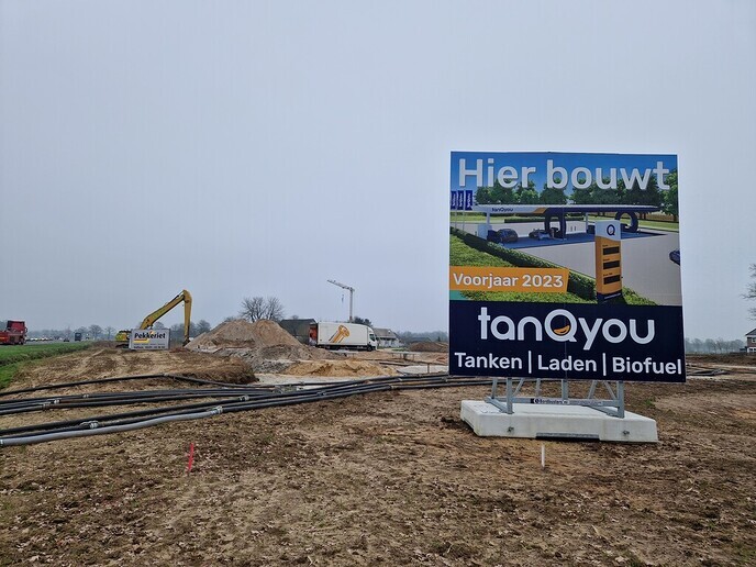 TanQyou opent nieuw tankstation in Dalfsen - Foto: Eigen geleverde foto