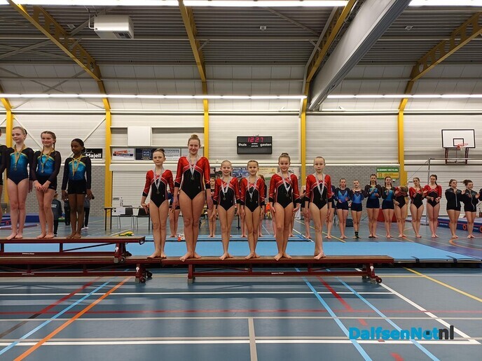 Turnsters GVN staan op het podium - Foto: Ingezonden foto
