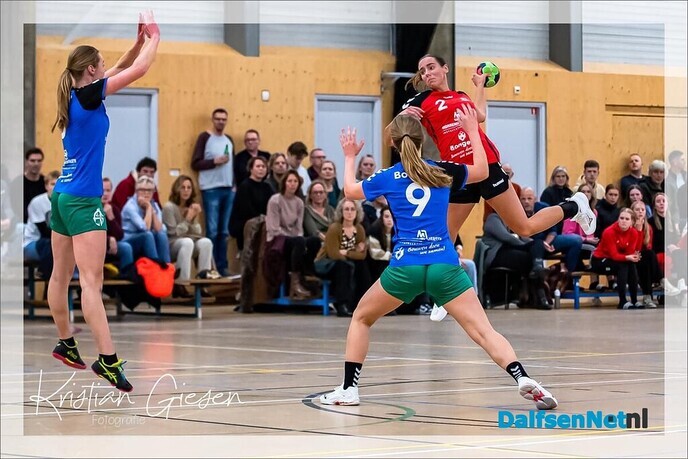SV Dalfsen DS1 speelt handbaltopper - Foto: Ingezonden foto