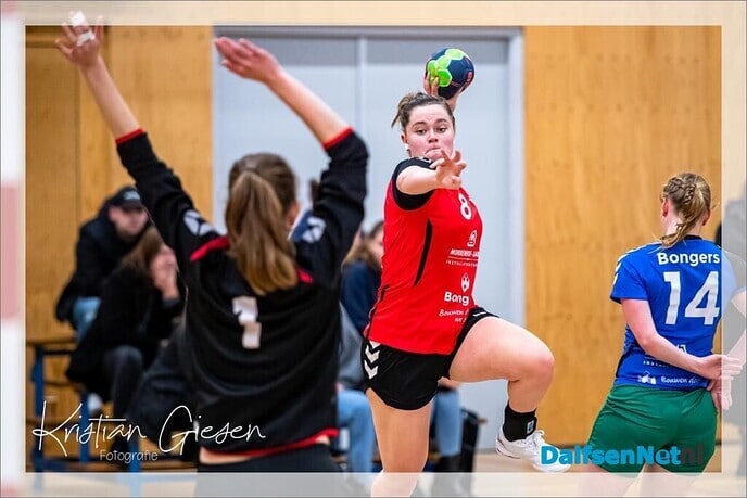 SV Dalfsen DS1 speelt handbaltopper - Foto: Ingezonden foto