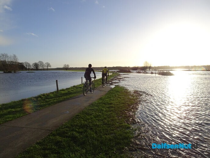 Het water wast - Foto: Ingezonden foto